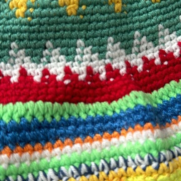 Urban Outfitters Colorful Crochet Bucket Hat main image 5